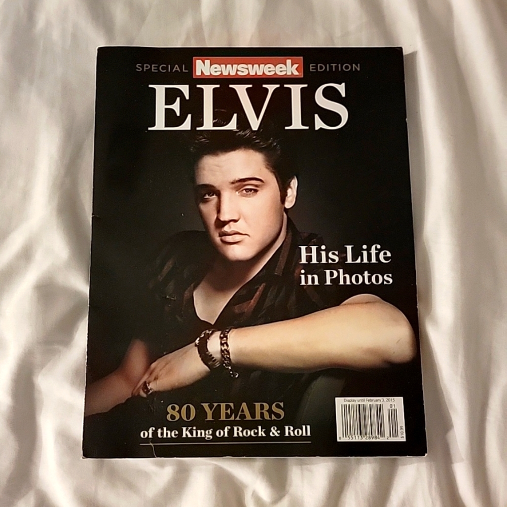 Special NewsweekEdition. ELVIS. His Life in Photos. 80 Years of the King of Rock
